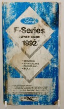 1992 Ford F-Series F150 F250 F350 Owner’s Guide OEM 2587 - £12.44 GBP