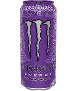 Monster Energy Ultra Violet Zero Sugar Energy Drinks 16 FL Oz Cans 12 Pack - $55.59 CAD