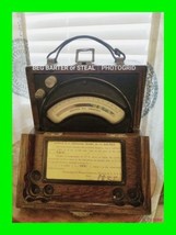 Antique Weston D.C. Ammeter Model 45 Dated OCT. 24 1928 ~ Over 90 Year Old RARE! - £104.87 GBP