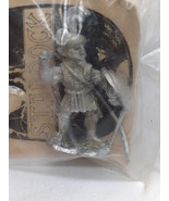 Stardock Mohawk Helm Warrior Spear And Shield Metal Miniature 1&quot; - €43,00 EUR