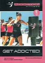 Addiction Fitness Heavy Bag Boxing Workout 6 Dvd Set - Get Addicted Exercise New - £69.59 GBP