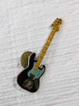 Fender Guitar Stratocaster Lapel Pin Rock Music Roll Band Classic Pop Enamel Hat - $8.00