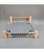 GESTONG Dog beds Washable Breathable Portable Dog Bed for Large Dogs, Grey - £32.25 GBP
