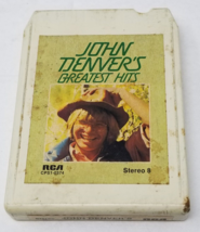 John Denver 8 Track Greatest Hits RCA 1973 - £7.47 GBP