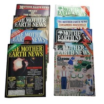 The Mother Earth News Magazine Lot of 8 Issues 1986 87 Special Edition Homestead - £72.02 GBP
