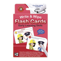 Write &amp; Wipe Colours Shapes &amp; Early Numbers Flash Card - £16.28 GBP