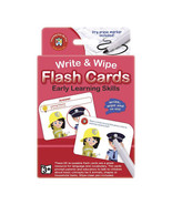 Write &amp; Wipe Colours Shapes &amp; Early Numbers Flash Card - £16.18 GBP