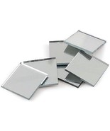 Mirror Tile Squares 1/2&quot; x 1/2&quot; inch Square Shape REAL GLASS MIRRORS dis... - $26.92 CAD