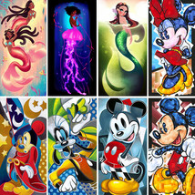 Disney Mermaid Mickey 5D Diamond Painting Kit Embroidery Cross Stitch DIY Art - £7.02 GBP