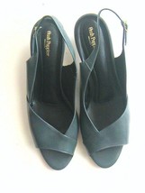 Women&#39;s Hush Puppies Open Toe Slingback Gray Pumps Size 11 EW - $16.99