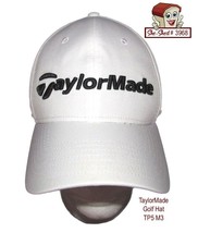 TaylorMade Embroidered White Golf Hat TP5 M3 White OSFM - £15.85 GBP