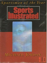 ORIGINAL Vintage 1991 Michael Jordan Sports Illustrated Hologram Cover No Label - $24.74