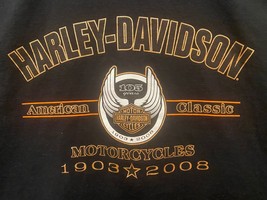Harley-Davidson H-D T-Shirt 105th Years Anniversary 2008 5XL 100% Cotton... - £15.76 GBP