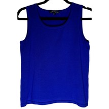 Cable &amp; Gauge Women Size Small Sweater Tank Top sweater Blue Sleeveless nautical - £13.44 GBP