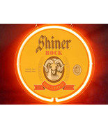 Shiner Bock Beer Hub Bar Display Advertising Neon Sign - £63.94 GBP