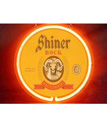 Shiner Bock Beer Hub Bar Display Advertising Neon Sign - $79.99