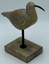 Hallmark Cedar Cove Larger Wooden Shore Bird Figurine by Debbie Macomber&#39;s - £16.79 GBP