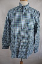 L.L.BEAN Men&#39;s Long Sleeve Cotton Button Down Shirt size M Reg - £13.47 GBP