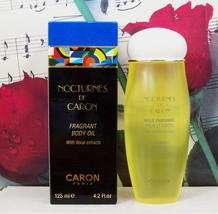 Nocturnes De Caron Fragrant Body Oil With Floral Extracts 4.2 FL. OZ. - £228.11 GBP