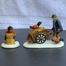 Dept 56 Harvest Seed Cart New England Village Accessory (Missing Figurine) - £15.82 GBP