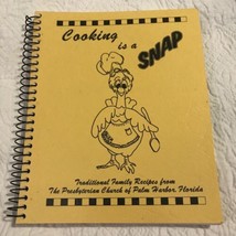 1995 Vtg Cooking is a SNAP Palm Harbor FL Presbyterian Church Recipes Collector - £14.86 GBP