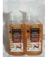 Bath &amp; Body Works Gentle Foaming Hand Soap Lot Set of 2 ICED CINNAMON RO... - $27.99