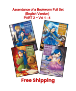 Ascendance of a Bookworm Part 2 (Volume 1-4) Complete Set English Light ... - $84.63