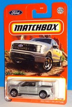 Matchbox 2022 MBX Off Road #84 2022 Ford F-150 Lightning P/U Silver - £3.92 GBP