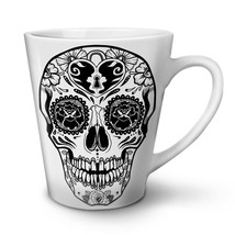 Crazy Print Skull NEW White Tea Coffee Latte Mug 12 17 oz | Wellcoda - £13.43 GBP+