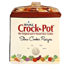 Rival Crock Pot Slow Cooker Recipes 48 Hard Cardboard Pages - £11.94 GBP