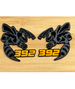 392 Hornet Badges Emblem BEE (2) Yellow Eye BADGES Fender Angry  Aggressive - €35,74 EUR