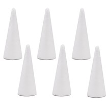 6 Pack Foam Tree Cones Polystyrene Cone For Christmas Tree Project Makin... - $22.99