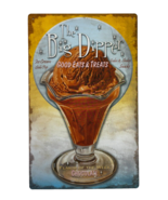 Vintage Style Tin Sign THE BIG DIPPER Ice Cream Soda Snacks 24 in. x 14.75 - $21.93