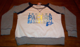 Woman&#39;s Indiana Pacers Nba Basketball Designer Sweatshirt Xl New w/ Tag - £27.25 GBP
