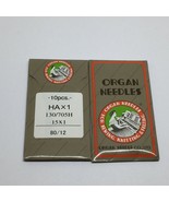 15x1, 130/705H, HAx1 Size 12/80 ORGAN Regular point home sewing machine ... - $10.79 CAD