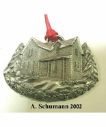 Christmas Ornament Pewter 2002 MGIC Limited Edition Andy Schumann Stone ... - $9.99