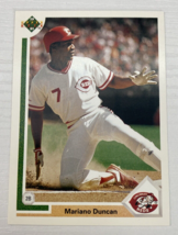 Mariano Duncan #112 (2B) Reds 1991 Upper Deck BASEBALL trading cards - $1.59
