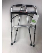 McKesson Drive Medical Two Button Folding Walker For Senior Brand New - $41.01 CAD