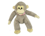 VINTAGE 1988 DAN DEE LIGHT BROWN BABY MONKEY PINK BANDANA STUFFED ANIMAL... - $28.50