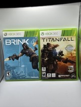 Brink ( Xbox 360) &amp; Titan Fall ( Xbox 360) Bundle - Fast Free Shipping - £8.11 GBP