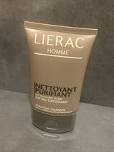 LIERAC HOMME PURIFYING CLEANSER MICRO-EXFOLIATING FACIAL FOAMING GEL NEW... - $12.83