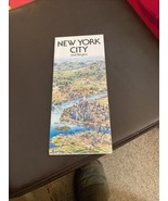 New York City and Region Unique Media Maps 1989 Vintage - £29.43 GBP