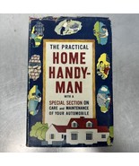 THE PRACTICAL HOME HANDYMAN Book By Maney, Stacey Rare 1940s 1948 Home D... - $37.39