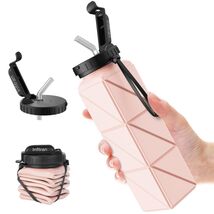 Infitran 2-Pack 20.6oz Collapsible BPA-Free Silicone Leak-Proof Water Bo... - $91.06 MXN Infitran 2-Pack 20.6oz Collapsible BPA-Free Silicone Leak-Proof Water Bo... - $91.06 MXN