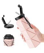 Infitran 2-Pack 20.6oz Collapsible BPA-Free Silicone Leak-Proof Water Bo... - $91.06 MXN