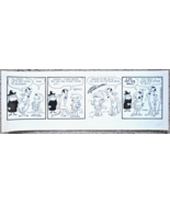 SIR BAGBY Newspaper Daily Strip Original art 7/6/1965 RICK &amp; BILL HACKNEY - $851.59 MXN