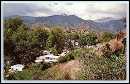 COLORADO Postcard - Manitou Springs, Pike&#39;s Peak Trailer Park (D17) - £2.32 GBP