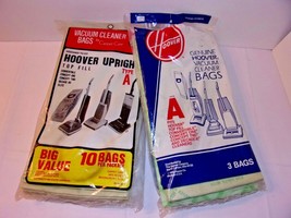 Hoover Upright 13 Top Fill Vacuum Cleaner Bags Type A Includes Convertible - $10.84