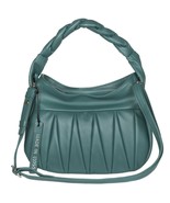 Bruno Rossi Italian Made Soft Teal Green Calf Leather Small Tote - $488.83 CAD