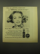 1960 Du Barry Bloom Cheek Tint Ad - Why do 1,000,000 women now say Bloom - $14.99